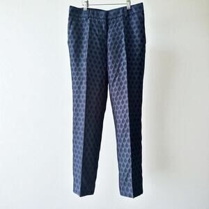 J.Crew City Fit Skimmer Blue Polka
Dots Ankle Pants Size 0